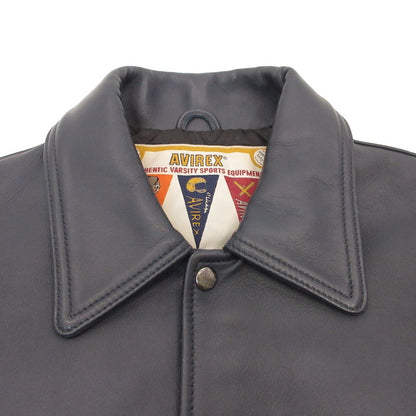 AVIREX | アヴィレックス 90'S GOALERS VARSITY JACKET レザー 783-4250003 ネイビー サイズ：M【姫路東店】