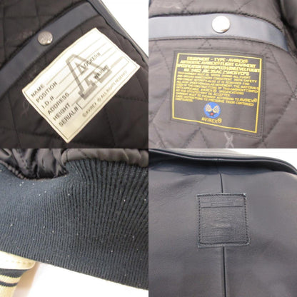 AVIREX | アヴィレックス 90'S GOALERS VARSITY JACKET レザー 783-4250003 ネイビー サイズ：M【姫路東店】