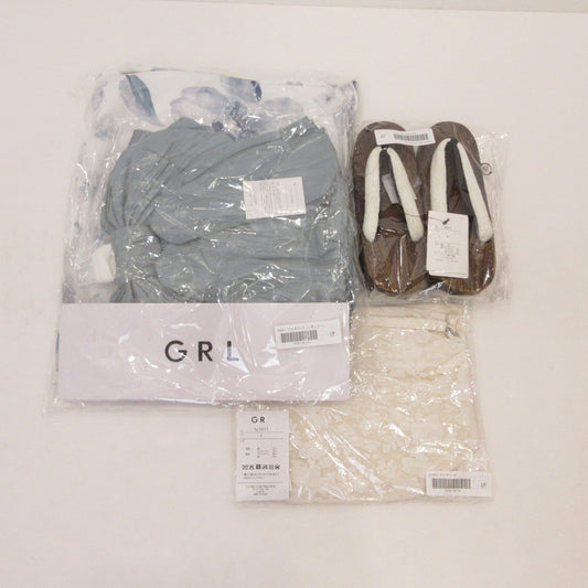 GRL | グレイル 3点セット2Way水彩花柄浴衣セット その他セット fy027【姫路東店】
