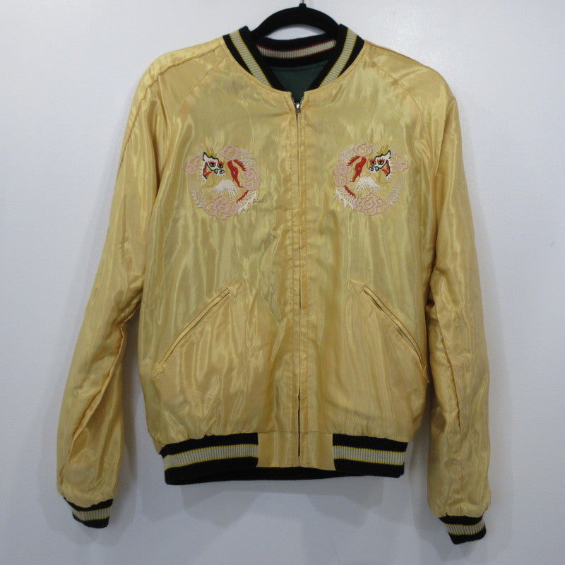 TAILOR TOYO(東洋エンタープライズ) | テイラートウヨウテイラートーヨー Early 1950s Style ACETATE SUKA SOUVENIR JACKET スーベニアジャケット TT15682 ROARING TIGER×JAPAN MAP リバーシブル サイズ：M【姫路東店】