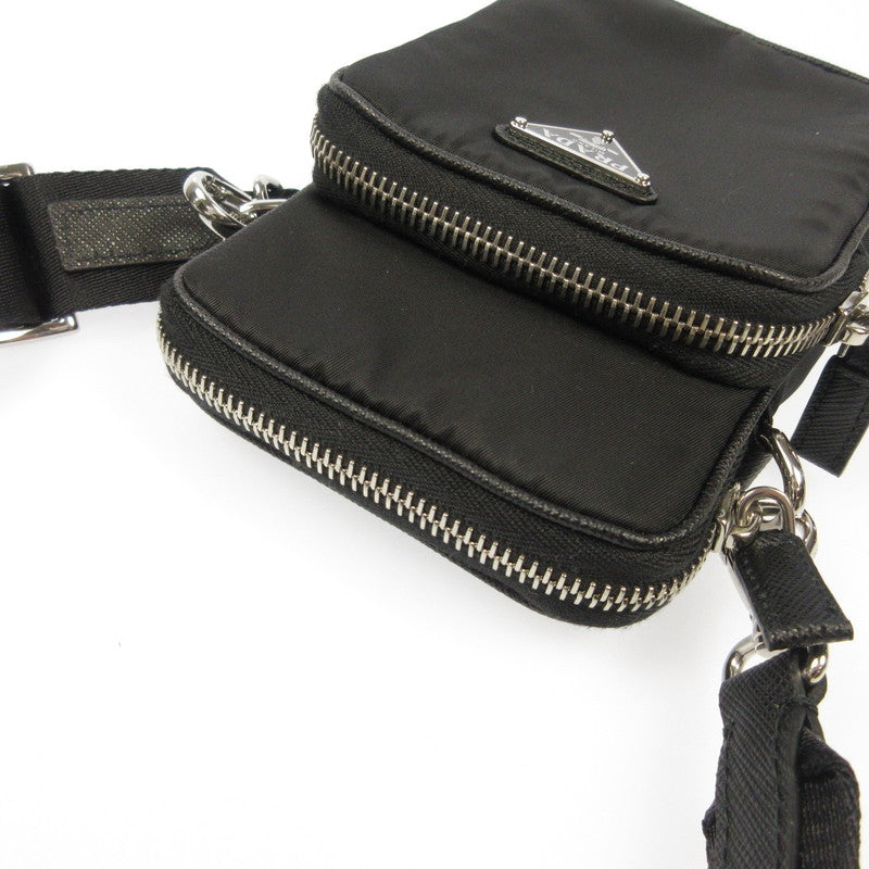 PRADA | プラダ Re-Nylon サフィアーノレザー スマートフォンケース その他小物 2ZT066【姫路東店】
