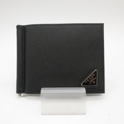 PRADA | プラダ マネークリップ付サフィアーノトライアングル 財布 札入れ 2MN077【姫路東店】