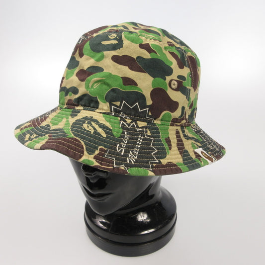 SAINT MICHAEL | セントマイケルセイントマイケル AP BUCKET HAT / ST APE ハット SM-YS8-0000-C31 ×A BATHINGAPE カモ【姫路東店】