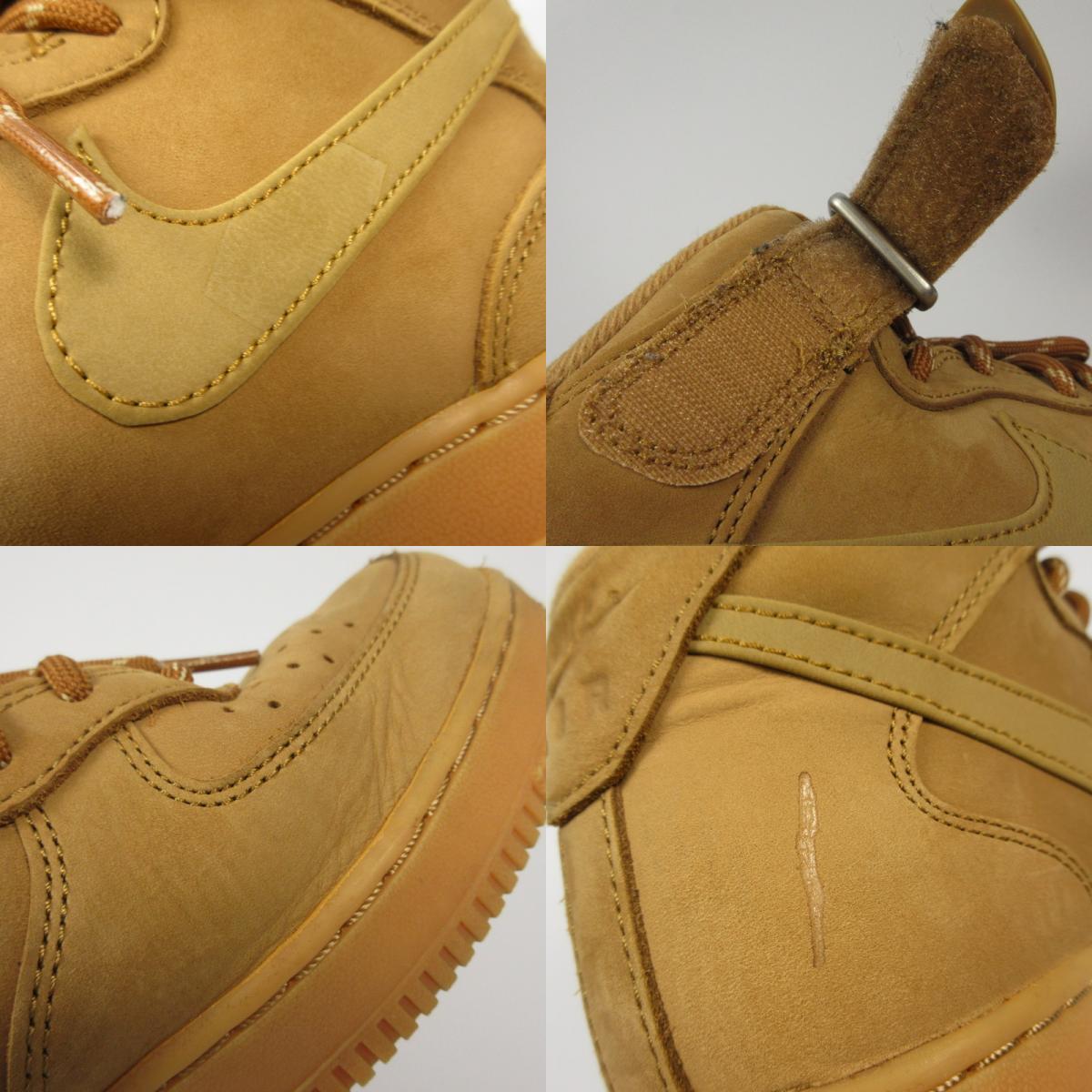 NIKE | ナイキ Air Force 1 Mid 'Flax' スニーカー DJ9158-200 2022A/W ブラウン 26.5cm【姫路東店】