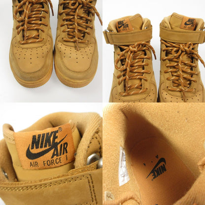 NIKE | ナイキ Air Force 1 Mid 'Flax' スニーカー DJ9158-200 2022A/W ブラウン 26.5cm【姫路東店】