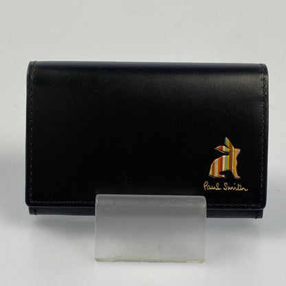 Paul Smith | ポール・スミス マーケトリー ブライトストライプ ラビット カードケース 873734 P162 ブラック【姫路東店】