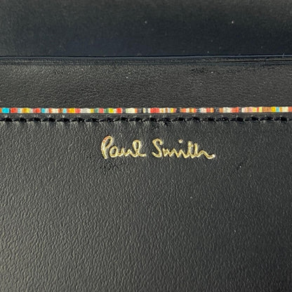 Paul Smith | ポール・スミス マーケトリー ブライトストライプ ラビット カードケース 873734 P162 ブラック【姫路東店】