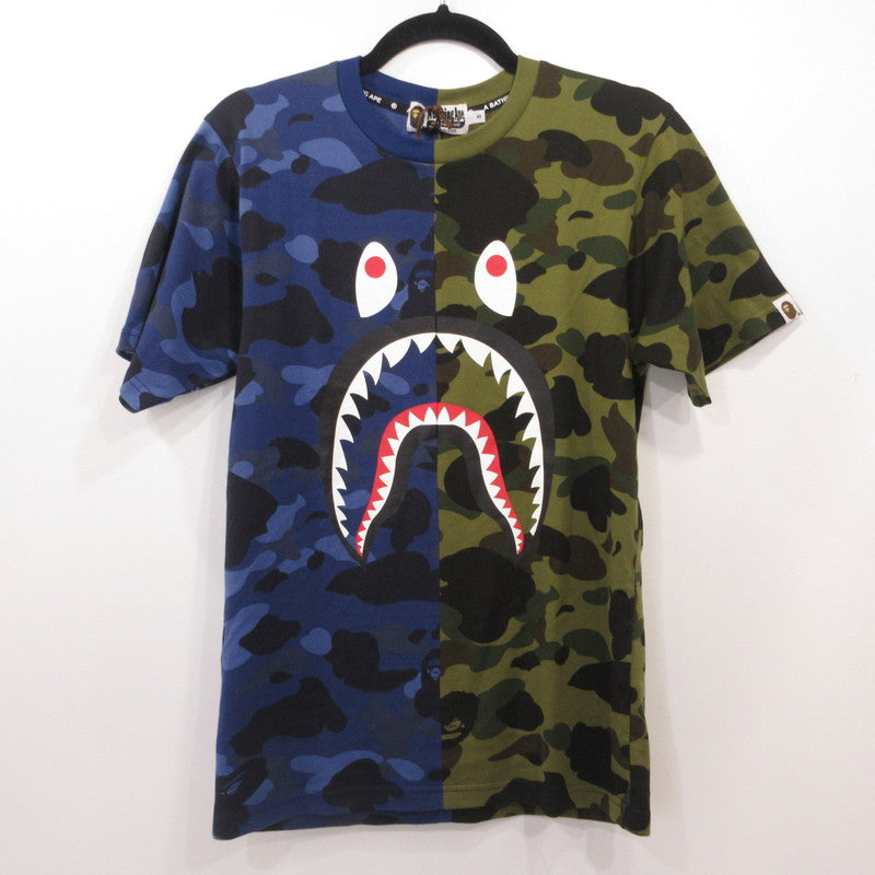 A BATHING APE | アベイシングエイプ SPLIT CAMO SHARK TEE 半袖Ｔシャツ 1CSM301009 サイズ：S【姫路東店】