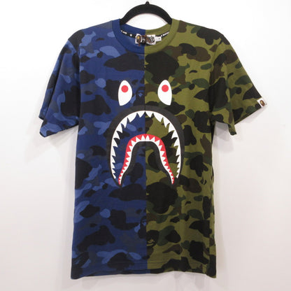 A BATHING APE | アベイシングエイプ SPLIT CAMO SHARK TEE 半袖Ｔシャツ 1CSM301009 サイズ：S【姫路東店】