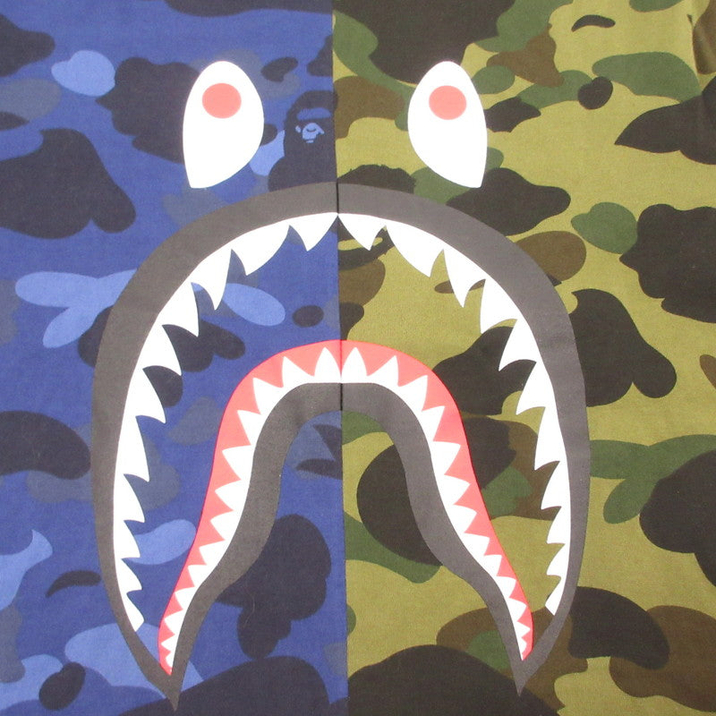A BATHING APE | アベイシングエイプ SPLIT CAMO SHARK TEE 半袖Ｔシャツ 1CSM301009 サイズ：S【姫路東店】