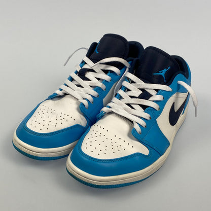 NIKE | ナイキ AIR JORDAN 1 LOW UNC スニーカー 553558-144 2021S/S 27.5cm ライトブルー 27.5cm【姫路東店】