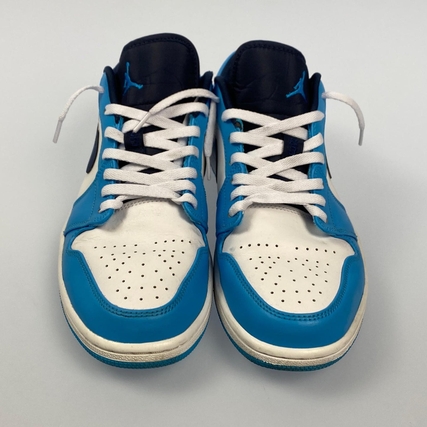 NIKE | ナイキ AIR JORDAN 1 LOW UNC スニーカー 553558-144 2021S/S 27.5cm ライトブルー 27.5cm【姫路東店】