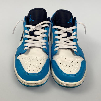 NIKE | ナイキ AIR JORDAN 1 LOW UNC スニーカー 553558-144 2021S/S 27.5cm ライトブルー 27.5cm【姫路東店】