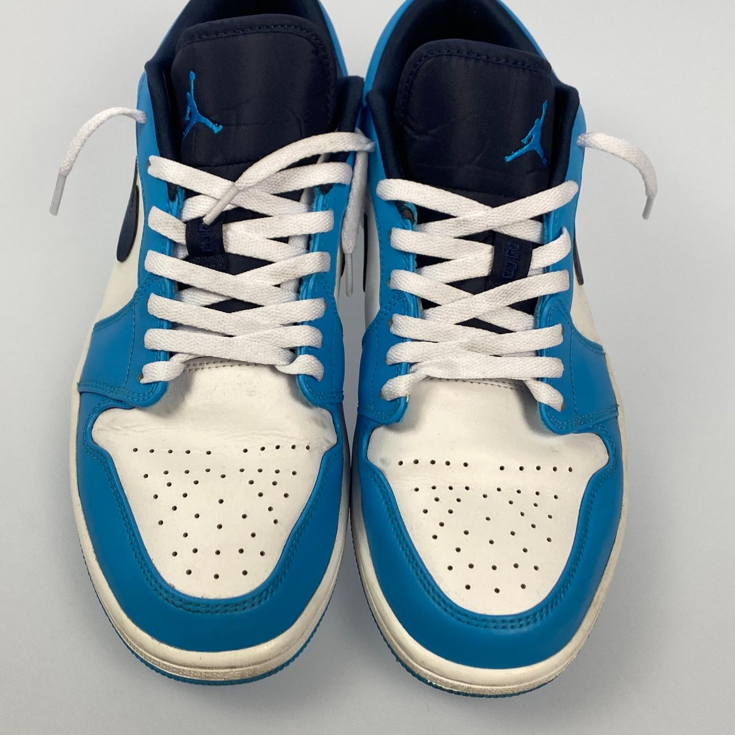 NIKE | ナイキ AIR JORDAN 1 LOW UNC スニーカー 553558-144 2021S/S 27.5cm ライトブルー 27.5cm【姫路東店】