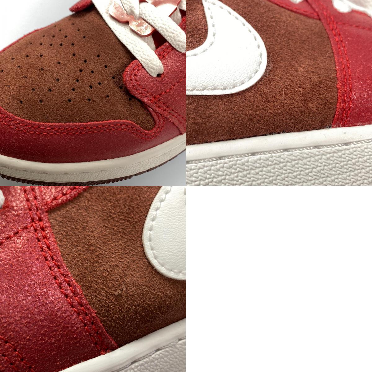 NIKE | ナイキ AIR JORDAN 1 LOW スニーカー HF3202-200 2025S/S 23.5cm レッド 23.5cm【姫路東店】