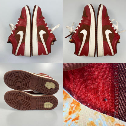 NIKE | ナイキ AIR JORDAN 1 LOW スニーカー HF3202-200 2025S/S 23.5cm レッド 23.5cm【姫路東店】