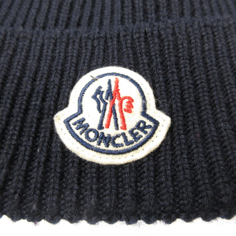 MONCLER | モンクレール BERRETTO ニットキャップ G20913B70500 国内正規タグ ネイビー【姫路東店】