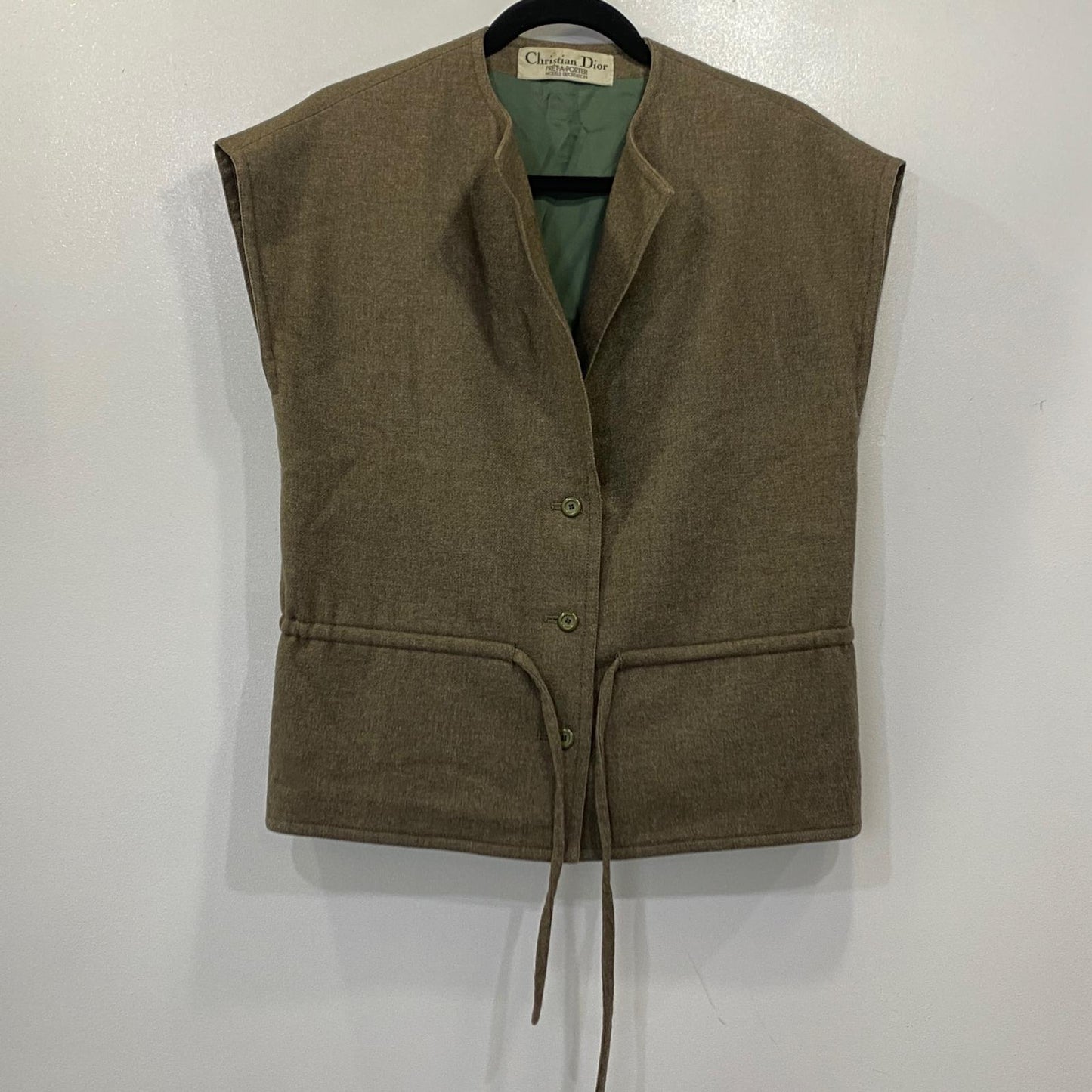 Christian Dior | クリスチャンディオール ベスト PRET-A-PORTER その他ベスト カーキ【姫路東店】