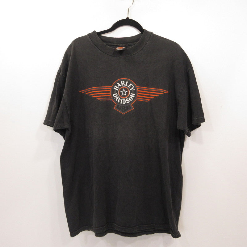 HARLEY-DAVIDSON | ハーレーダビットソン Louisville 半袖Ｔシャツ 年式:90s ブラック サイズ：XL【姫路東店】