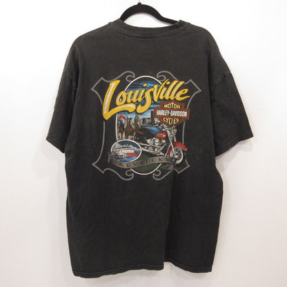 HARLEY-DAVIDSON | ハーレーダビットソン Louisville 半袖Ｔシャツ 年式:90s ブラック サイズ：XL【姫路東店】