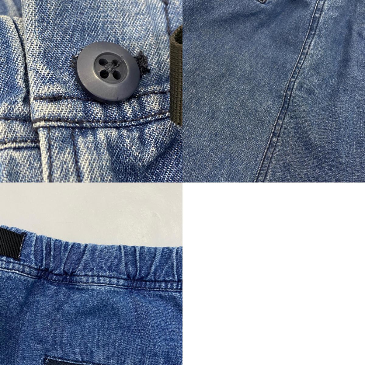GRIP SWANY | グリップスワニー INNER CITY EXPLORER DENIM SHORTS ショートパンツ GSMS-105AP ブルー サイズ：L【姫路東店】