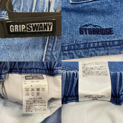 GRIP SWANY | グリップスワニー INNER CITY EXPLORER DENIM SHORTS ショートパンツ GSMS-105AP ブルー サイズ：L【姫路東店】