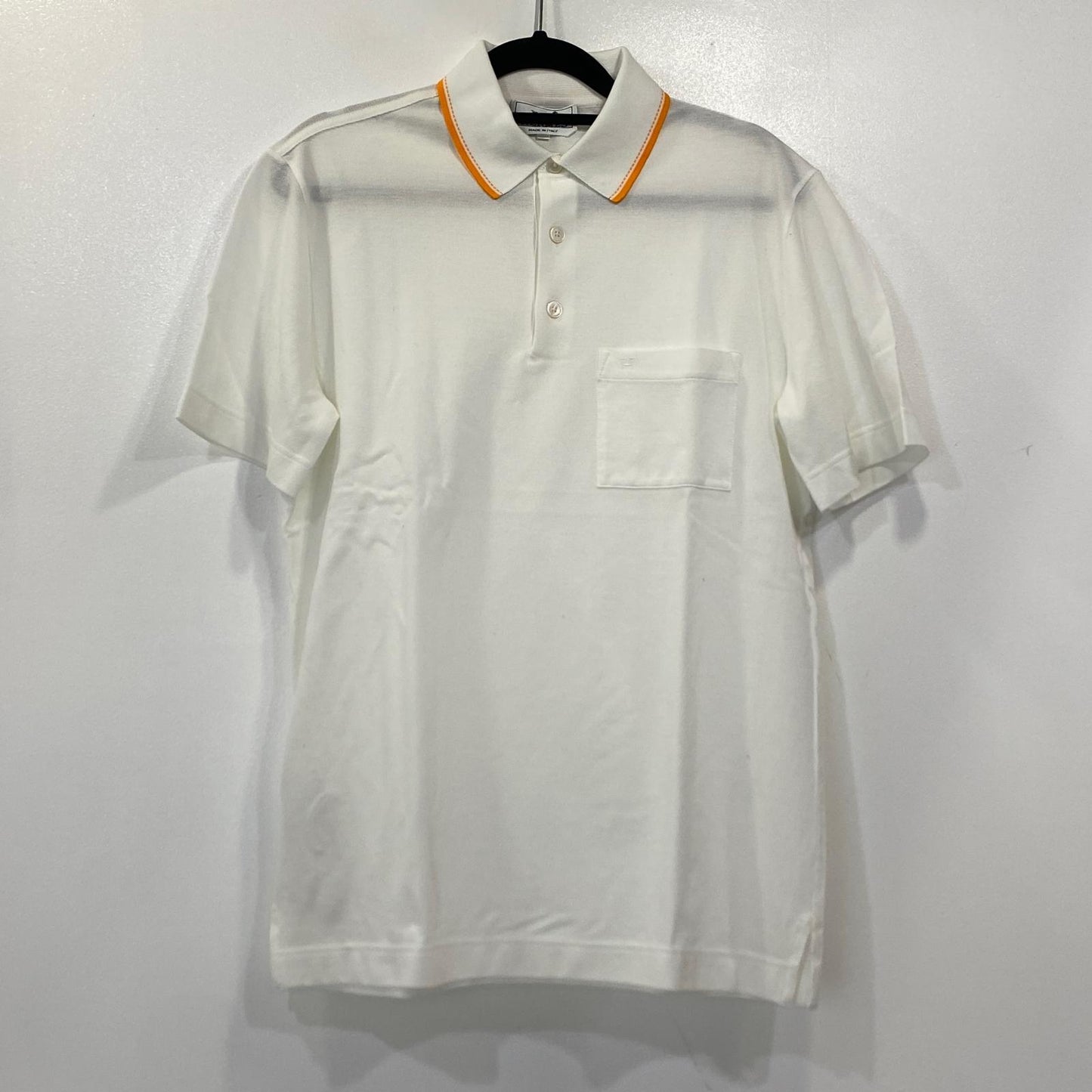 HERMES | エルメス POLO COL SURPIQUE ポロシャツ H937570HA90 ポロシャツ半袖 ホワイト サイズ：XS【姫路東店】