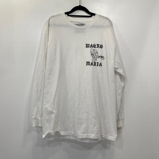 WACKOMARIA | ワコマリア 長袖Ｔシャツ ホワイト サイズ：L【姫路東店】