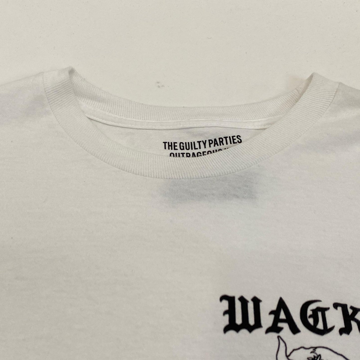 WACKOMARIA | ワコマリア 長袖Ｔシャツ ホワイト サイズ：L【姫路東店】