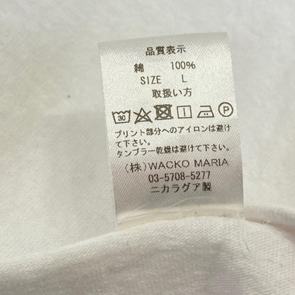 WACKOMARIA | ワコマリア 長袖Ｔシャツ ホワイト サイズ：L【姫路東店】