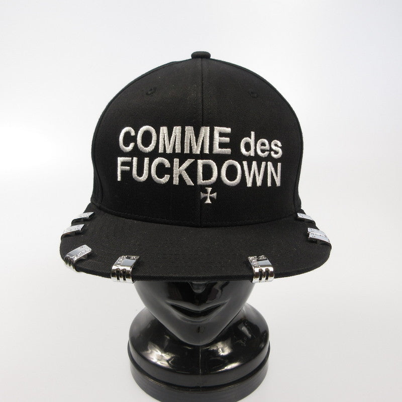 COMME des FUCKDOWN キャップ ブラック【姫路東店】