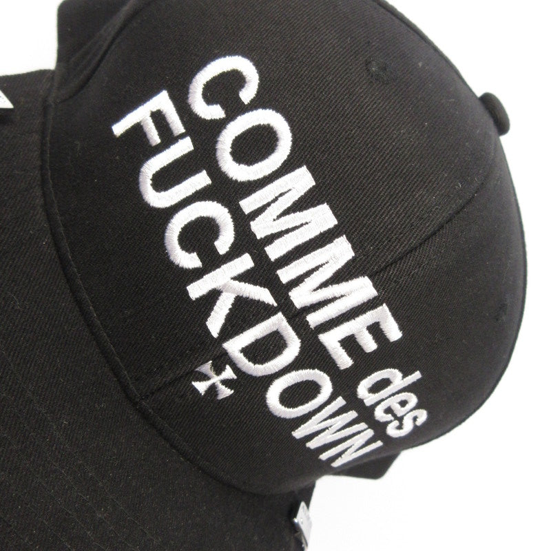 COMME des FUCKDOWN キャップ ブラック【姫路東店】