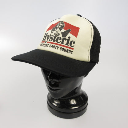 HYSTERIC GLAMOUR | ヒステリックグラマー GUITAR GIRL メッシュキャップ キャップ 02233QH05 ブラック【姫路東店】