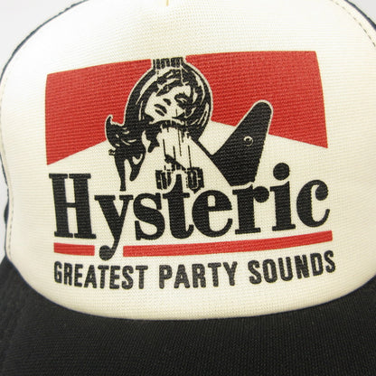 HYSTERIC GLAMOUR | ヒステリックグラマー GUITAR GIRL メッシュキャップ キャップ 02233QH05 ブラック【姫路東店】