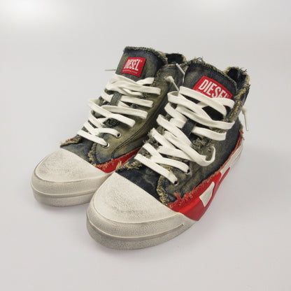 DIESEL | ディーゼル S-D-VERSE MID スニーカー Y03723 P7521 ブルー 27cm【姫路東店】