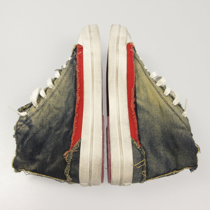 DIESEL | ディーゼル S-D-VERSE MID スニーカー Y03723 P7521 ブルー 27cm【姫路東店】