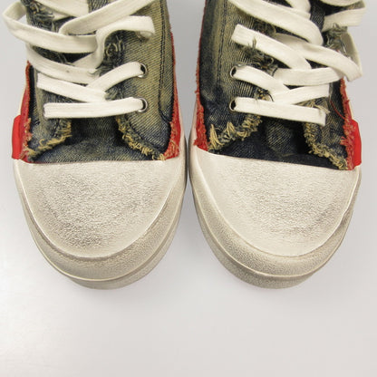 DIESEL | ディーゼル S-D-VERSE MID スニーカー Y03723 P7521 ブルー 27cm【姫路東店】