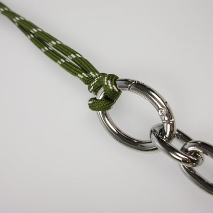 DIESEL | ディーゼル Charm in chain and rope その他小物 X10800P9133 チャーム シルバー【姫路東店】