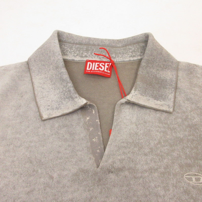 DIESEL | ディーゼル K-LAWLIE ポロシャツ A21749 グレー サイズ：M【姫路東店】