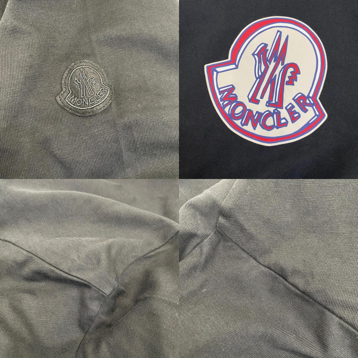 MONCLER | モンクレール 半袖Ｔシャツ L10918C00034 国内正規品 ブラック サイズ：M【姫路東店】