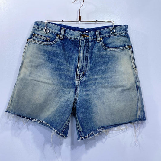 SAINT LAURENT | サンローラン ショートパンツ 643542 国内正規品 ブルー サイズ：30【姫路東店】