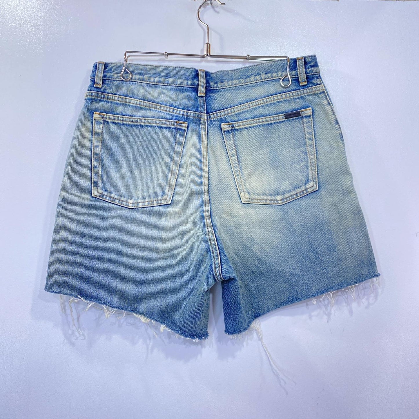 SAINT LAURENT | サンローラン ショートパンツ 643542 国内正規品 ブルー サイズ：30【姫路東店】