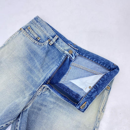 SAINT LAURENT | サンローラン ショートパンツ 643542 国内正規品 ブルー サイズ：30【姫路東店】