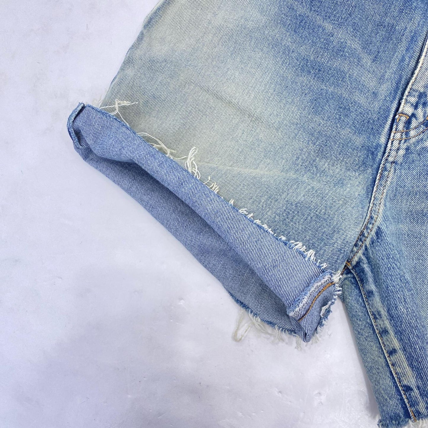 SAINT LAURENT | サンローラン ショートパンツ 643542 国内正規品 ブルー サイズ：30【姫路東店】