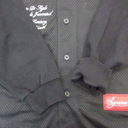 Supreme | シュプリーム MESH HOODED L/S BASEBALL JERSEY パーカー 2020S/S ブラック サイズ：S【姫路東店】