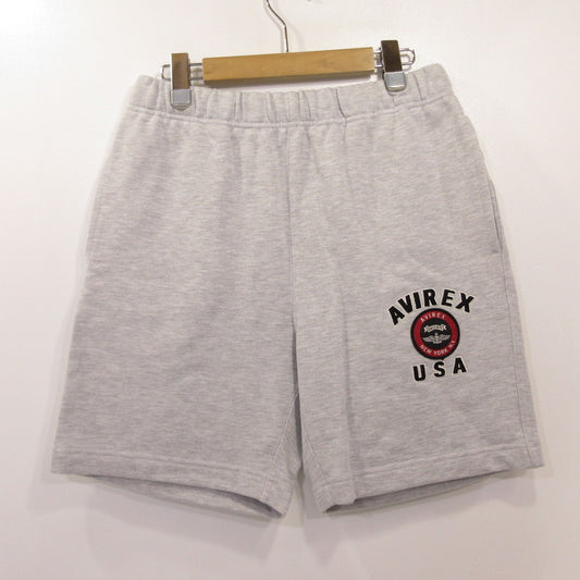 AVIREX | アヴィレックス VARSITY LOGO SHORTS ショートパンツ 783-5913002 グレー サイズ：M【姫路東店】