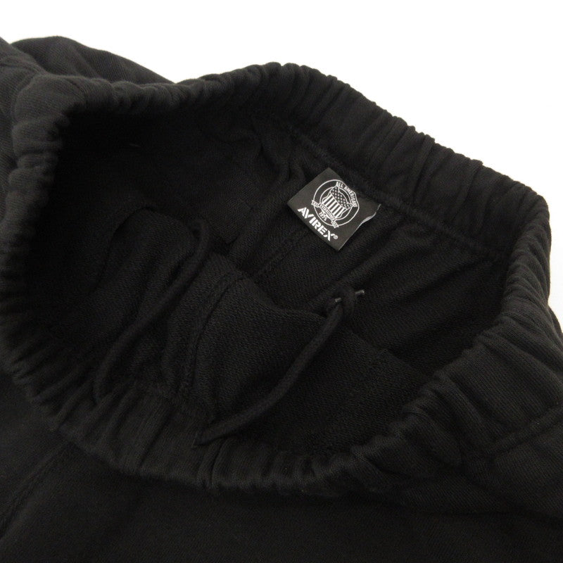AVIREX | アヴィレックス VARSITY LOGO SHORTS ショートパンツ 783-5913002 ブラック サイズ：M【姫路東店】