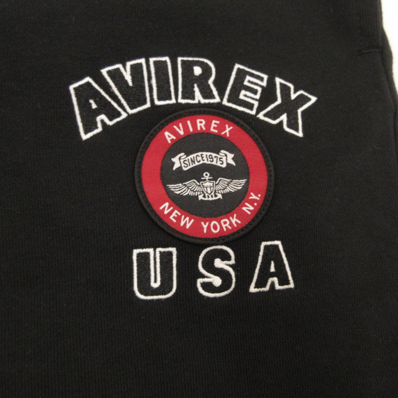 AVIREX | アヴィレックス VARSITY LOGO SHORTS ショートパンツ 783-5913002 ブラック サイズ：M【姫路東店】