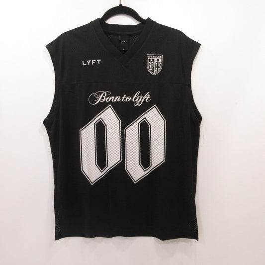 EXTRA BIG MESH FOOTBALL SHIRT 半袖シャツ ブラック サイズ：S【姫路東店】