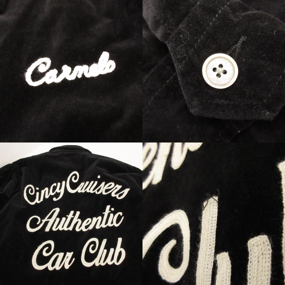 HOUSTON | ヒューストン COTTON VELVETEEN HARRINGTON JACKET スーベニアジャケット 51510 ブラック サイズ：M【姫路東店】